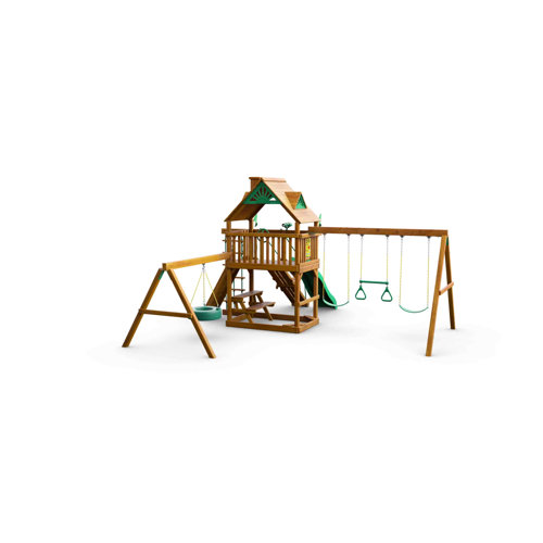 Gorilla Playsets Frontier Swing Set & Reviews Wayfair